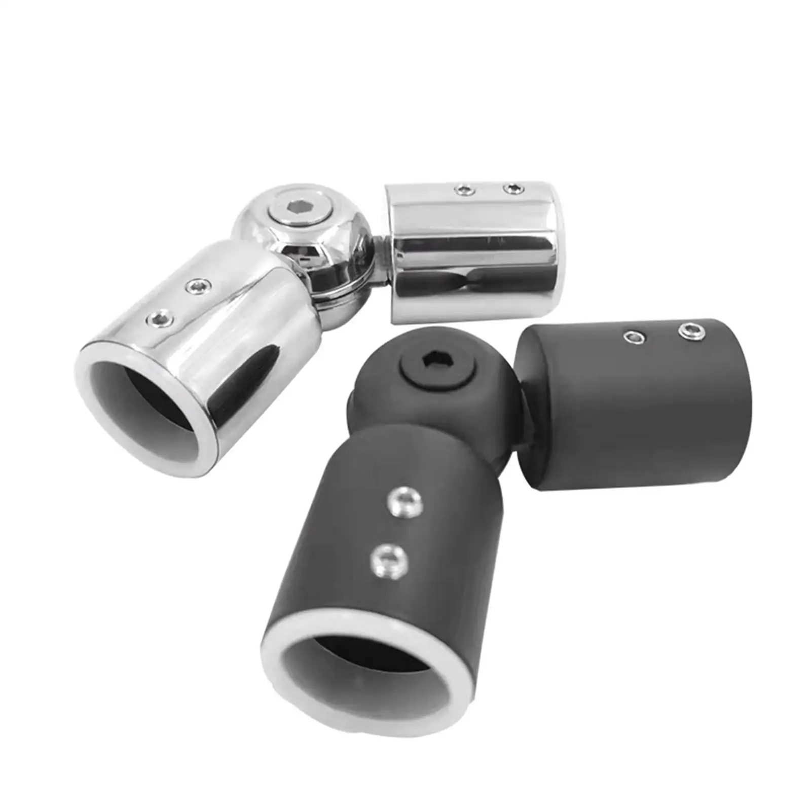 Rod Connector Stainless Steel Hinged Elbow Connector for Window Replace Durable