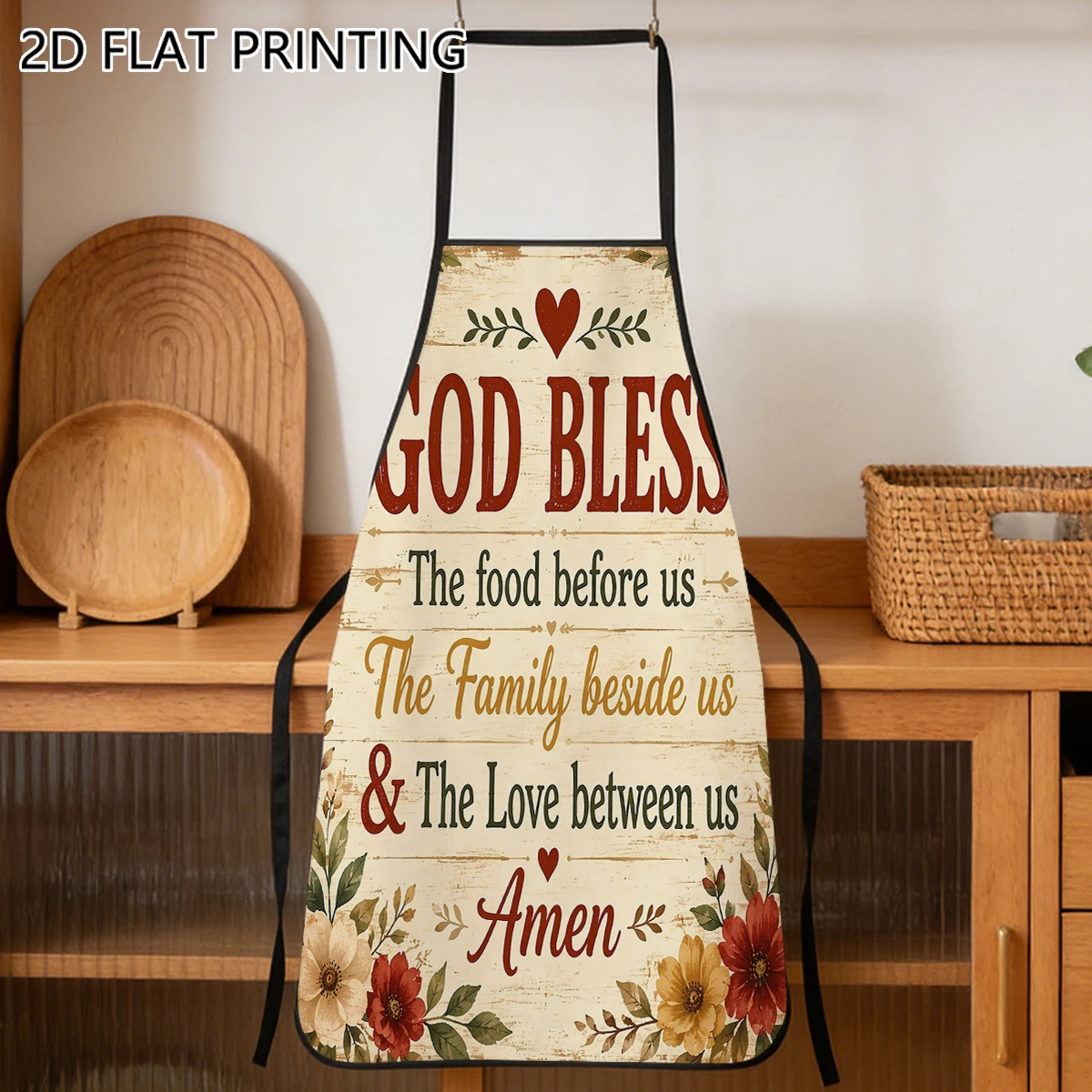 1pc Vintage Floral Blessing Qu - Home Cooking Quotes 评论和价格