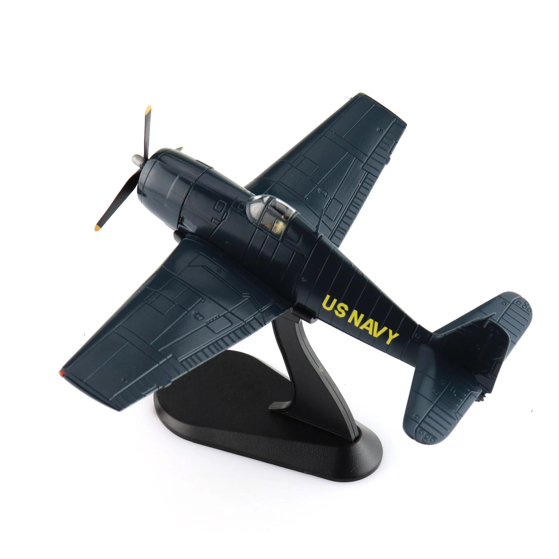 

HA1121 1/72 F6F-5 fighter model US Navy 1946 (Water Patch 1-4) Alloy finished product model