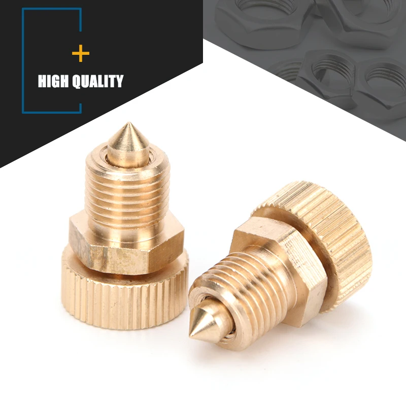 High Pressure Air Bleed Screw Copper 30Mpa 300bar 4500psi Safety Bleeder Valve Spare Parts 3-Stage Pump Replacement Kit 1pc