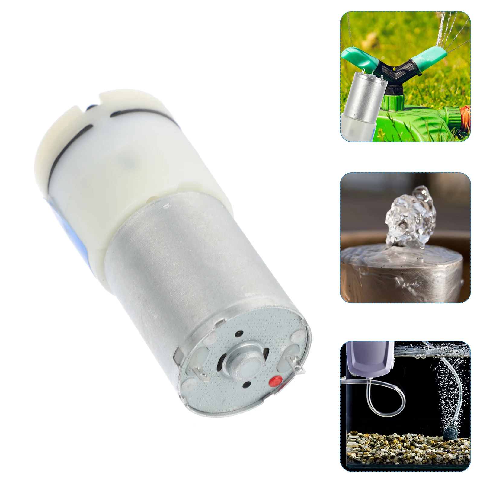 

Pump 370 Mini Aquarium Plastic Vacuum Large Volume Mute Fish Tank Sturdy Easy Install Lightweight High Pressure Wear