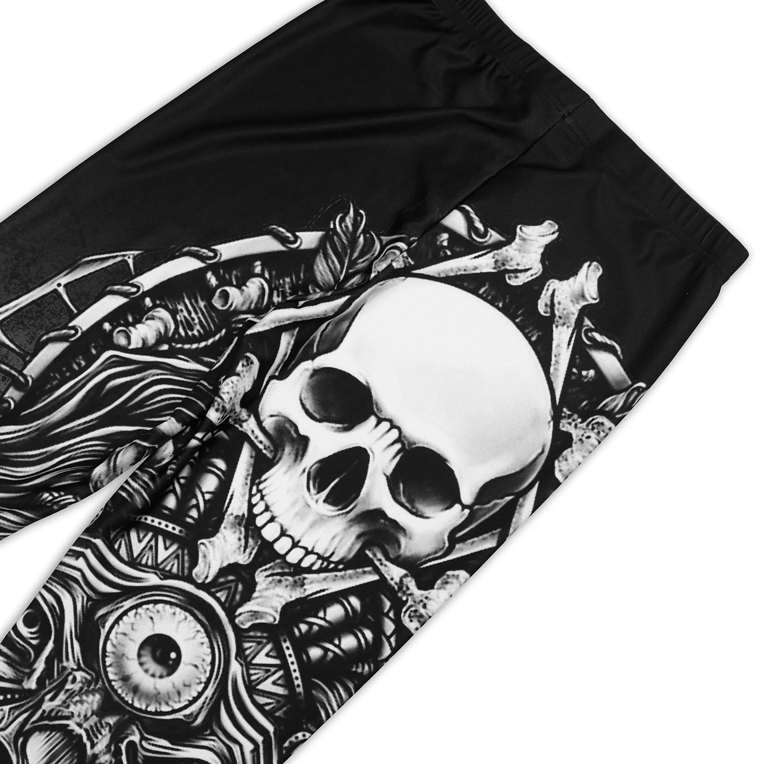 Seleton Skull 3D stampato pantaloni attillati da Yoga donna Halloween Cosplay Bottom Costume Slim Fit Party Role Play Leggings pantaloni