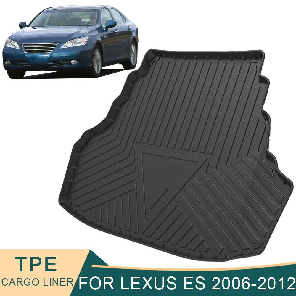 

For Lexus ES XV40 2006-2012 Auto Car Cargo Liner All-Weather TPE Non-slip Trunk Mats Boot Tray Carpet Interior Accessories