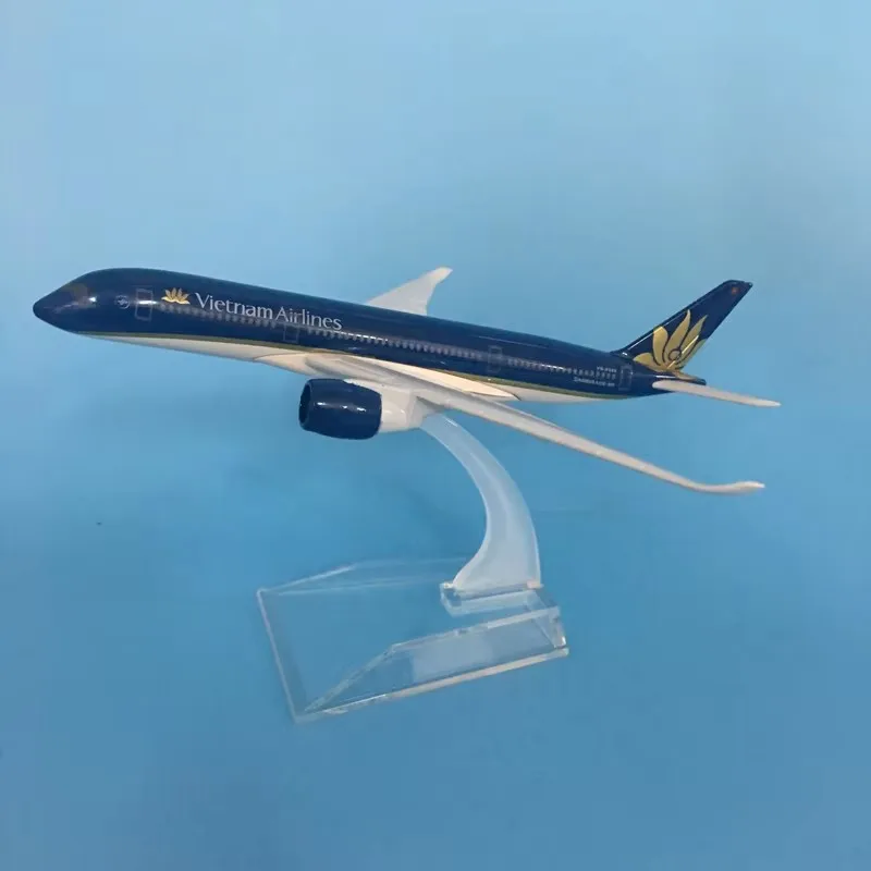 16 سنتيمتر B787 الخطوط الجوية الفيتنامية ايرباص 1:400 مقياس بوينغ 787 طيران يموت الصب سبيكة معدنية نموذج طائرة لعبة (مع حامل)