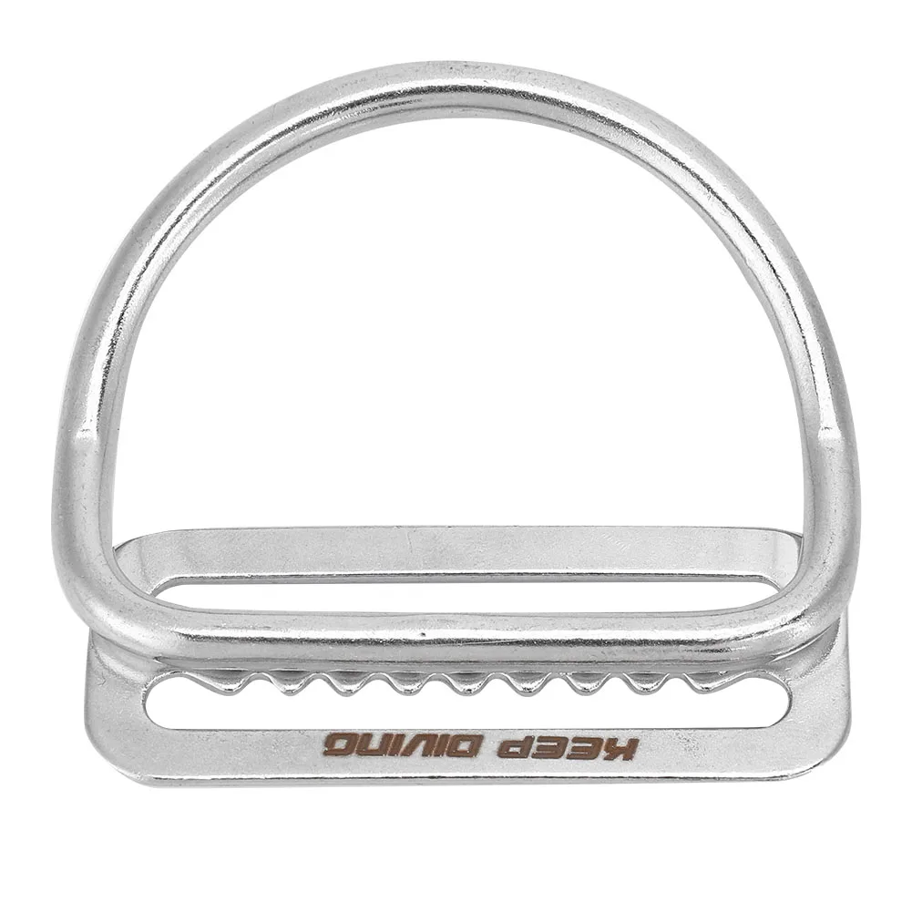 

Diving Weight Belt Keeper KEEP DIVING Durable Stainless Steel Slide Buckle Strap Belt Keeper Diving Accessory Slide Buckle