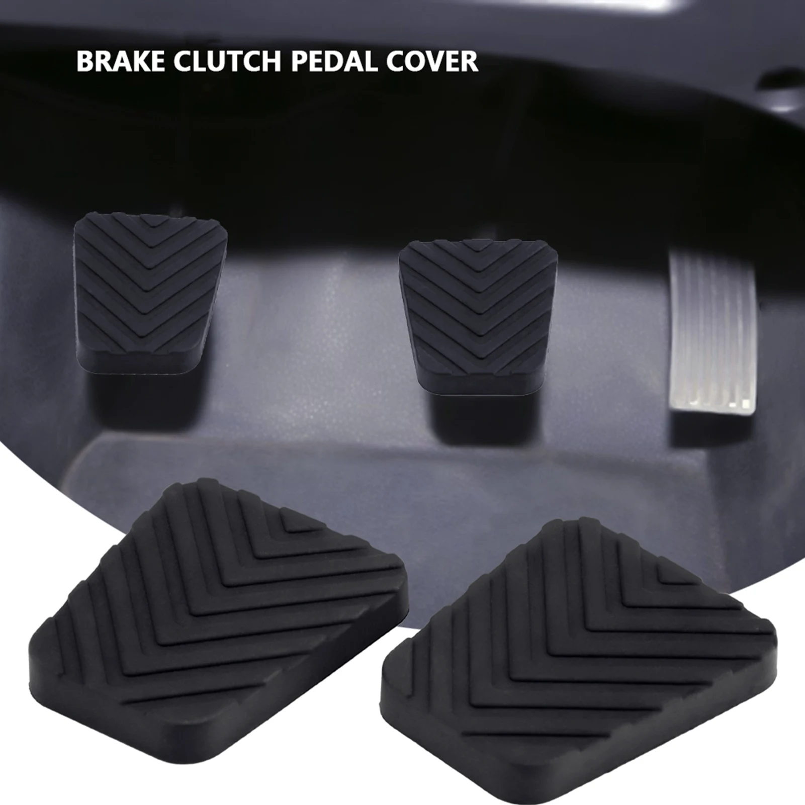 1 Pair Of Auto Brake Clutch Pedal Rubber Pad For Accent Tucson Tiburon 3282536000