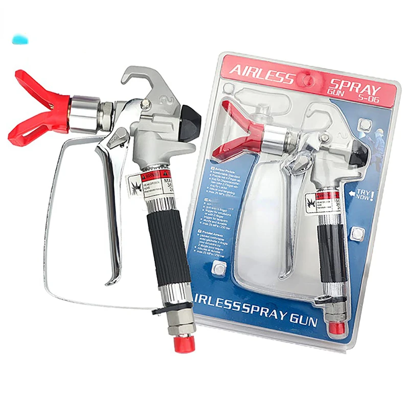 

ASG-40 SG3 Airless Spray Gun With Filter Perfect For Home Decoration Compatible Airless Paint Sprayer Professional Contractor