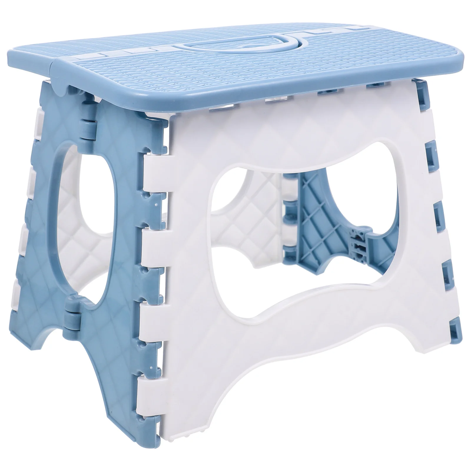 Folding Step Stool Chairs Plastic Bathroom Portable Fishing Outdoor Grey Foldable Child