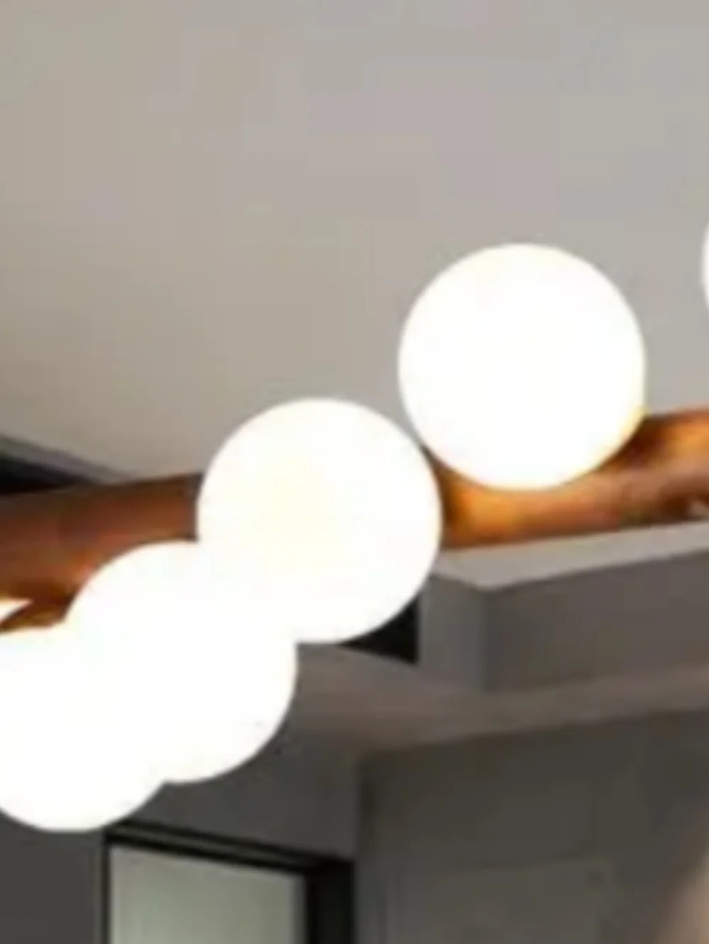 

Modern G9 Log Chandeliers Restaurant Hanging Lamps For Dining Room Lustre Wood Pendant Light Kitchen Island Lighting Home Decor