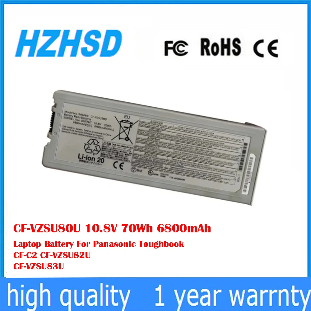 

CF-VZSU80U 10.8V 70Wh 6800mAh Laptop Battery For Panasonic Toughbook CF-C2 CF-VZSU82U CF-VZSU83U
