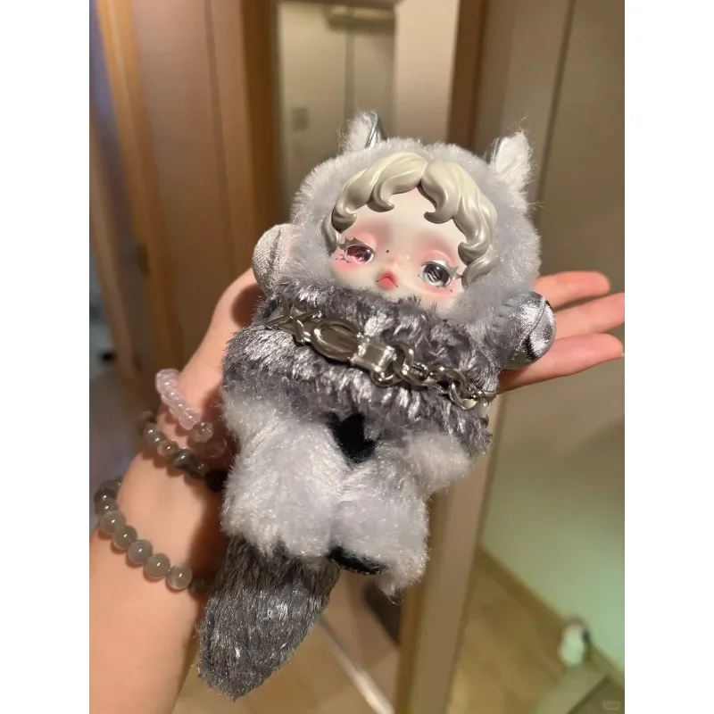 POPMART الساخن Skullpanda XG اليابان طبعة محدودة ألعاب لطيفة ومثيرة للاهتمام العصرية صندوق أعمى جمع تمثال الأصلي الساخن هدية