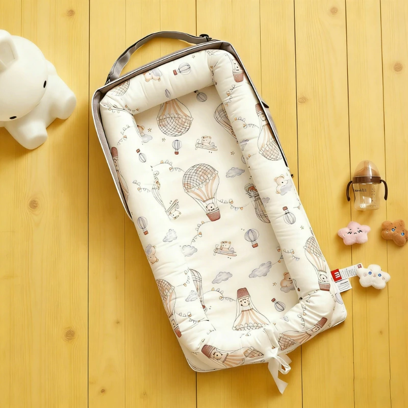 

Новая детская кроватка-гнездышко 2026 года: компактная, складная, для путешествий, с легкой установкой, в стиле сумки через плечо