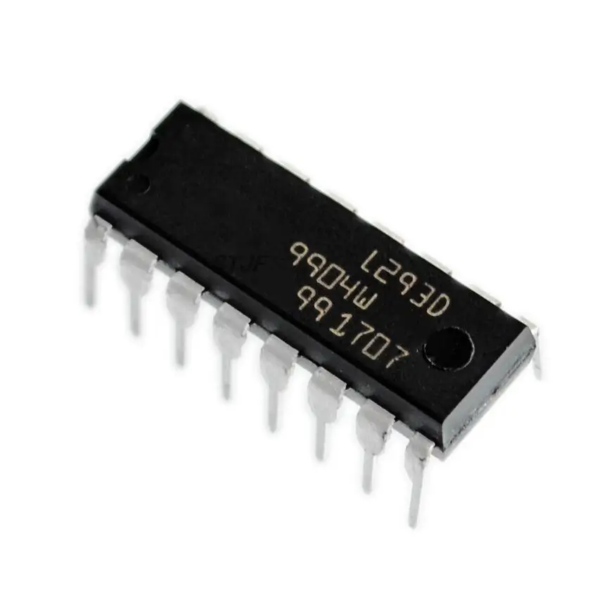 10 X L293D Stepper Motor Driver PUSH-PULL EMPAT SALURAN MOTOR-DRIVER IC 36V 600mA