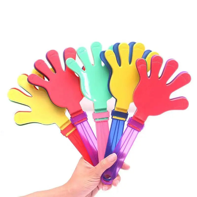 10/20x اليد كلابر الدعامة الأطفال النخيل التصفيق الهتاف هدية عيد ميلاد حفلة التصفيق اللعب 19 سنتيمتر 24 متر 28 سنتيمتر مشجعي كرة القدم الهتاف الدعامة