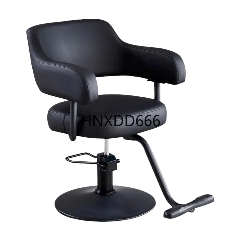 

Hairdressing Equipment Barbershop Leather Salon Chair Styling Furniture Hair Cutting Barber Shop Chairs for Hair Stylist Beauty