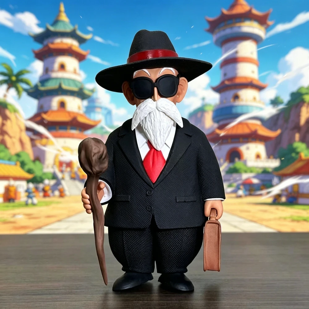 Figura de Anime Dragon Ball Z de 16,5 cm/6,5 pulgadas, figuras de acción de Master Roshi, modelo de colección de Pvc, juguetes para niños, regalos