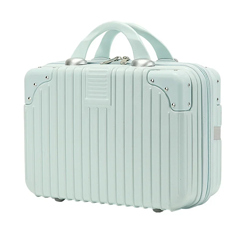 New Minimalist Style Portable Suitcase 14 Inch 16 Inch Makeup Box with Small Mini Travel Password Box Storage Bag As A Souvenir