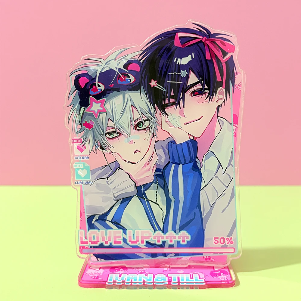 Anime Alien Stagee Cosplay Acrylic Stand Ivan Till Cute Character Display Standee Desk Decor Cosplay Props