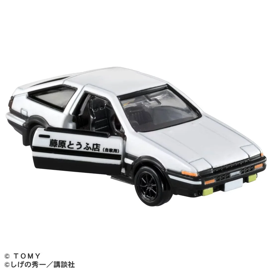 Tomica premium ilimitado 01 inicial d ae86 treno ( takumi fujiwara) fundição sobremesa liga estática modo carro coleção exibição brinquedo presente