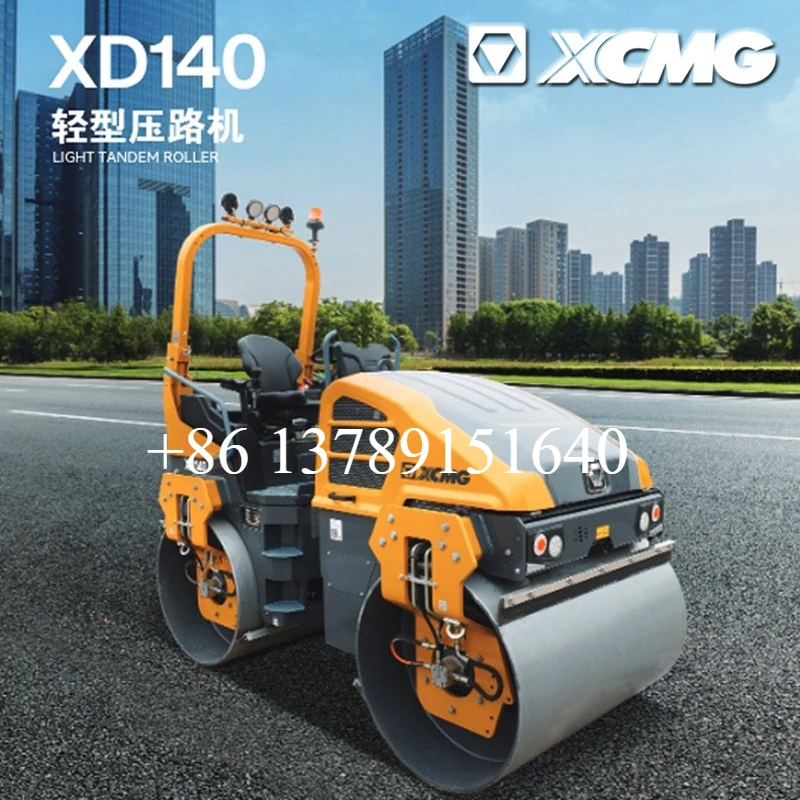

XD140-4 Ton Double-Drive Double-Vibration Vibratory Roller Double Steel Wheel Roller - Ride-On Roller