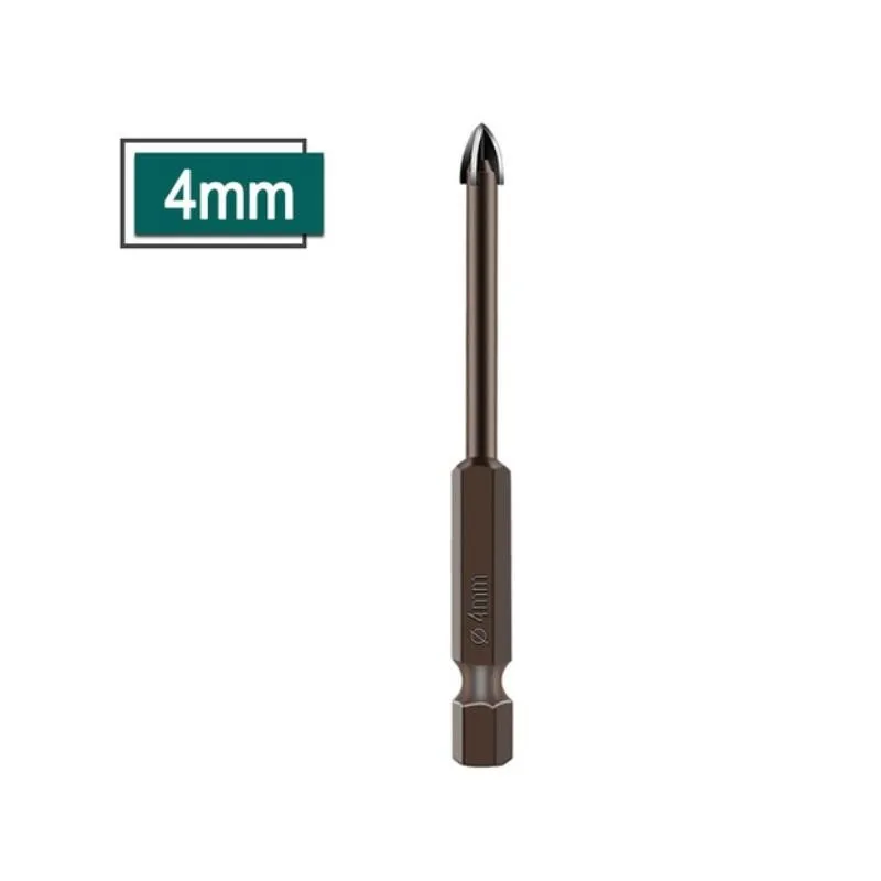 Brand New High Quality Best Useful Drill Bit 1pc Alloy Bits Concrete Cross Tile Useful Glass Opener Power Tools