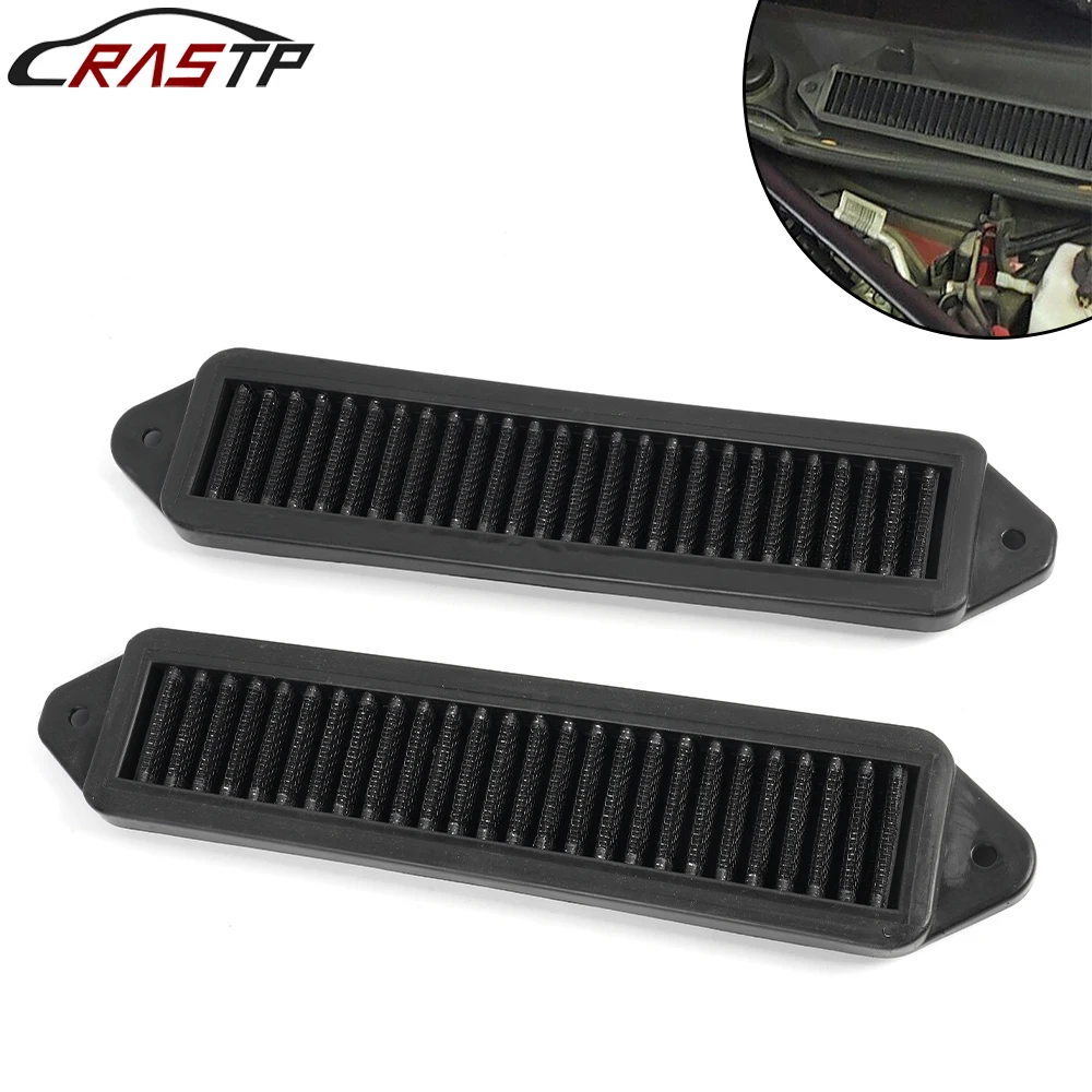 RASTP- New 1 Pair Cabin Air Cowl Filter For BMW E Chassis E82 E88 E90 E91 E92 E93 X1 M3 128i 135i 328i 335i Air Filter RS-OFI086