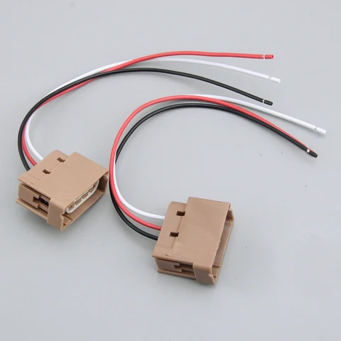 2U5Z13411SA YF1Z13411CA 2 шт. задний стоп светильник сигнал, разъем для заднего сигнального фонаря, жгут проводов, подходящий для Ford Lincoln Mercury