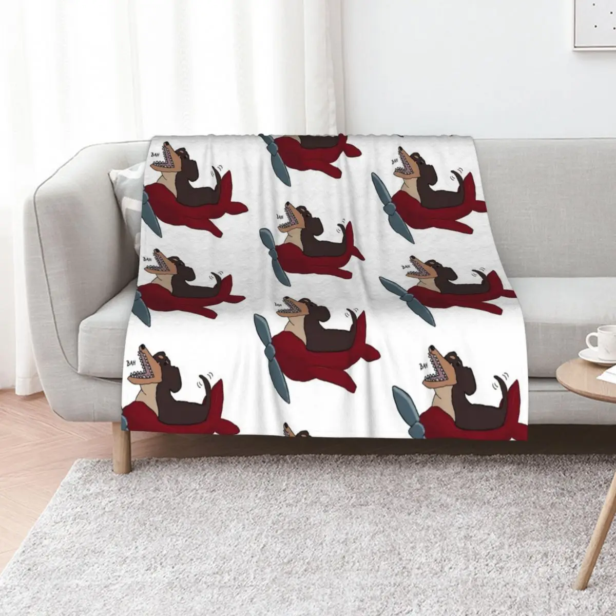 dog of wisdom Throw Blanket Blankets For Bed Sofa Quilt Luxury Brand Softest Picnic Shaggy Blankets