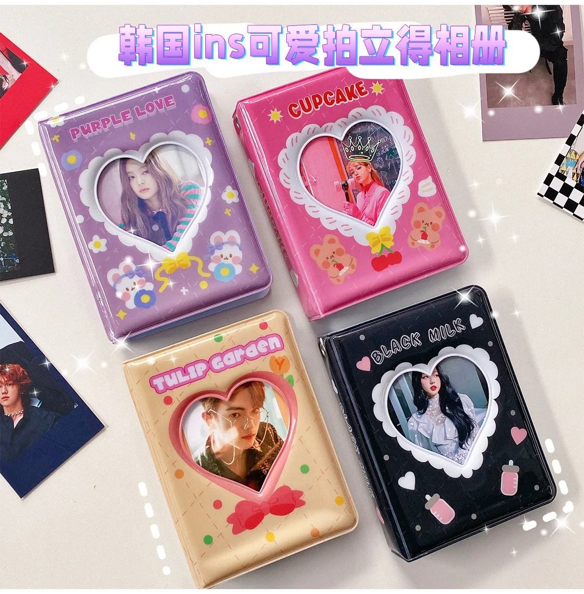 Cute Bear Strawberry Shortcake 3 Inch Polaroid Album Stargazer Album Card Organiser