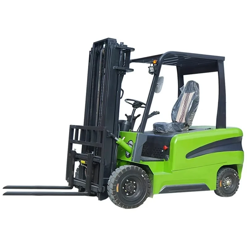 3500kg Electric Forklift Truck 60V300Ah Battery 3000mm Lift Height AC Motor 8kW Drive Hydraulic Power Steering Warehouse Stacker