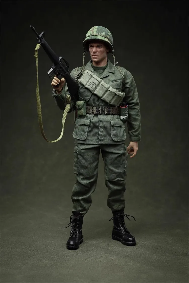 

WHOHO TOYS 1/6 Vietnam War Male Soldier Full Set 12'' Action Figures Model Toy In Stock