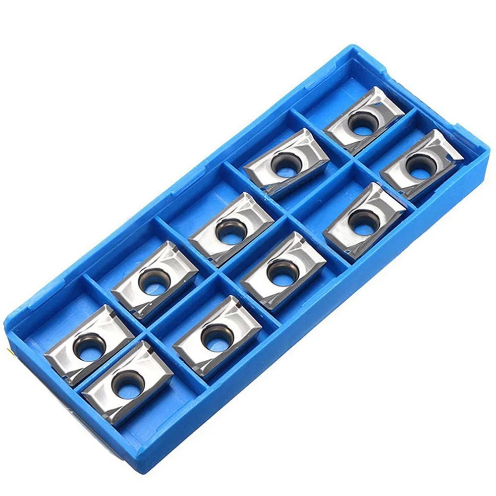 10pcs APKT1604PDER-MA3 H01 Milling Carbide Inserts Cutter For Aluminum APMT1604 Carbide For Semi-fining Toolholding Tool