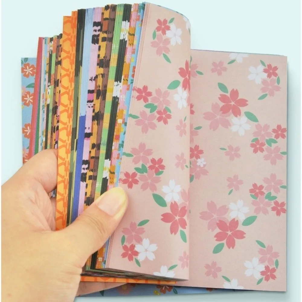 80 pcs Colorful Double Sided Origami Paper DIY Handmade Fold Art Material Folding Papers 14x14cm Craft Paper Paper Art