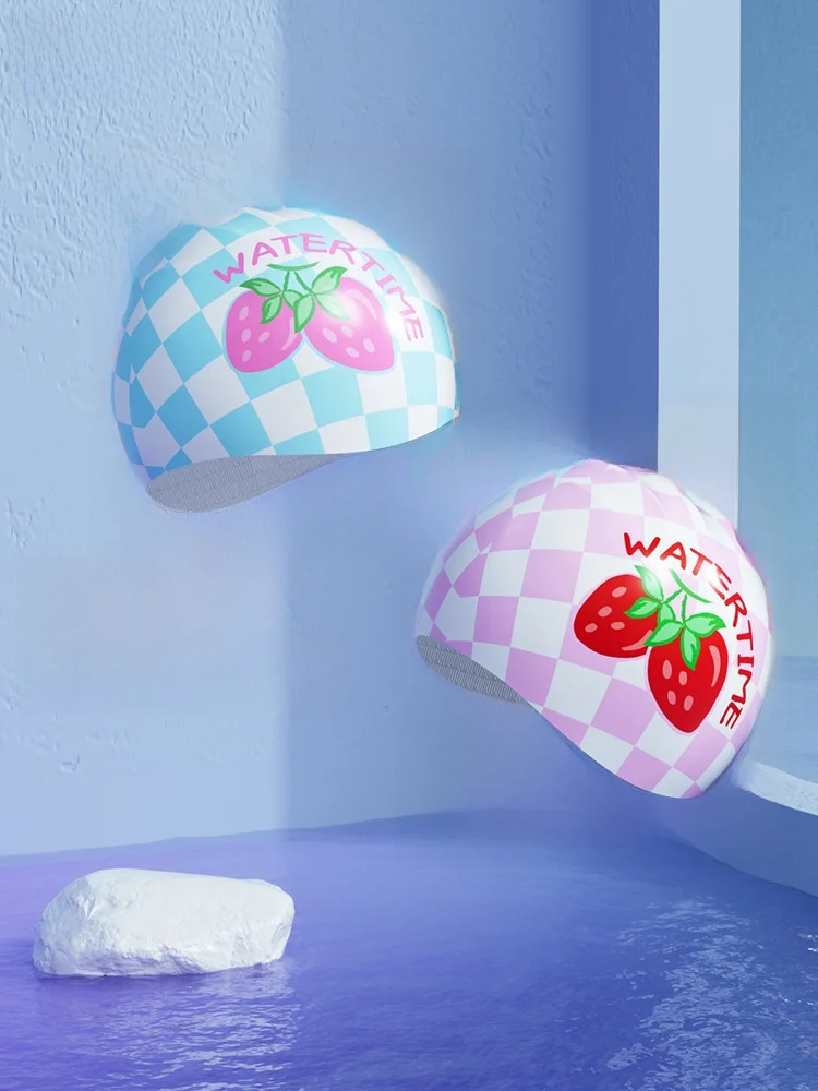 watertime-レディーススイミングキャップ-2026年新作-プロ仕様-締め付けない水泳帽-プール用-シリコン素材-汎用