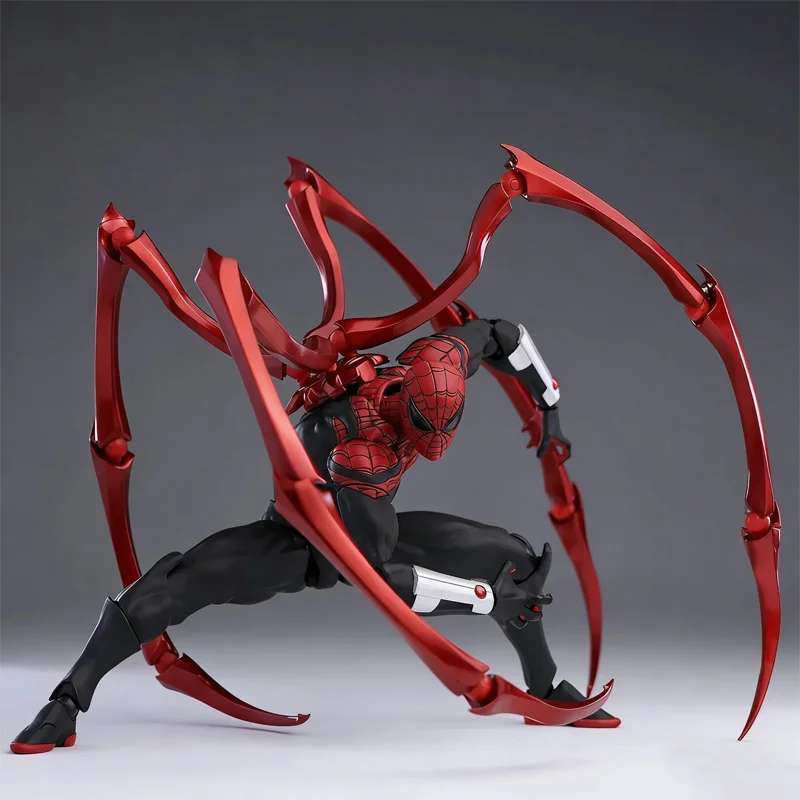 

KO Anime Ultimate Spider-Man Chapter Parker Action Figure Ultimate Neighbor Buildable Boy Toy Desktop Ornament Doll Collectible