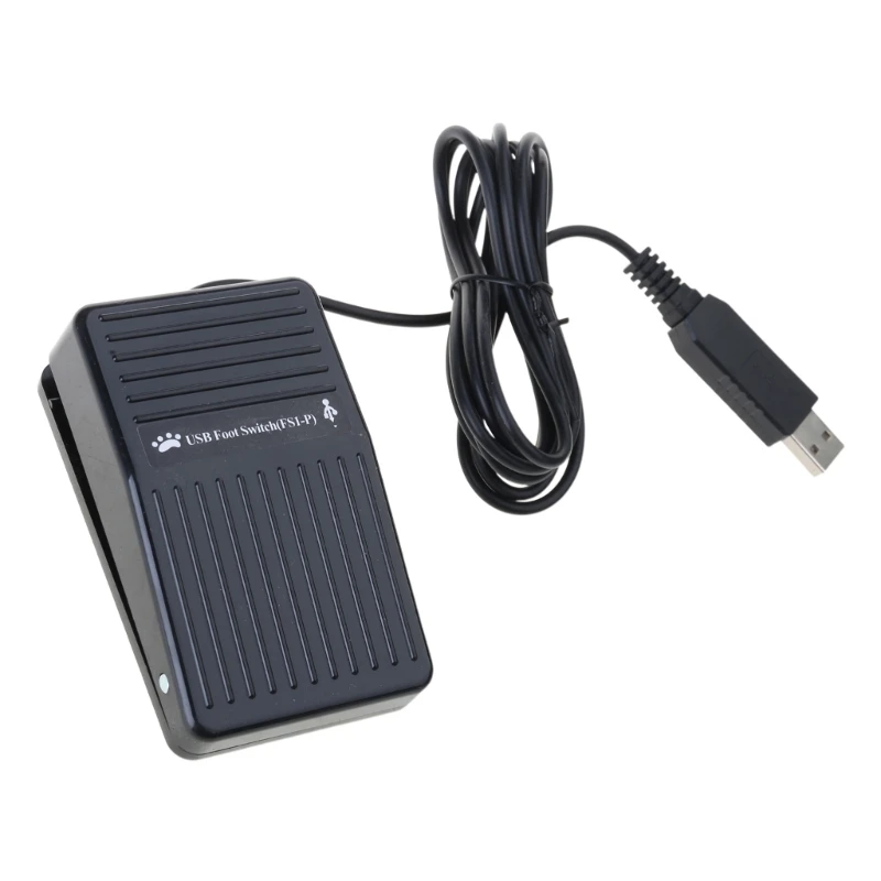 USB Foot Switch Keyboard Pedal For HID PC Computer USB Action Switch Control Pre-Program Key Functions Mouse PC Game Accessories