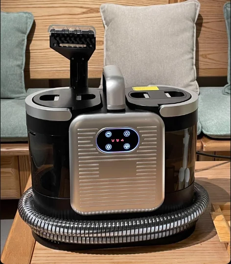 

Powerful 1800W Multi-Surface Steam Cleaner & Mop for Floors, Tiles, Upholstery