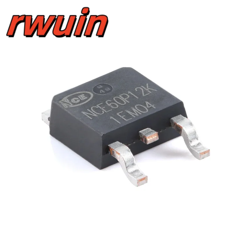 5Pcs NCE60P10K NCE60P12K NCE60P82AK NCE60P45K NCE60P28AK TO-252-2 P-Channel 60V 12A 10A 82A 45A 28A Enhanced Power MOSFET Chip