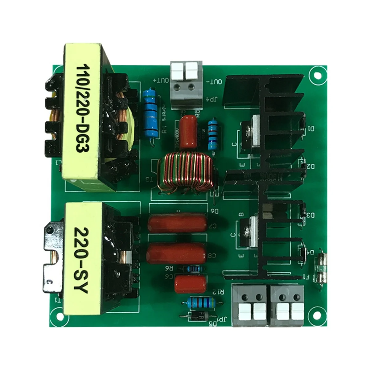 Placa base de circuito de limpiador ultrasónico, soporte de 220V, 40KHz, 150W, para lavadora de coches, transductor generador