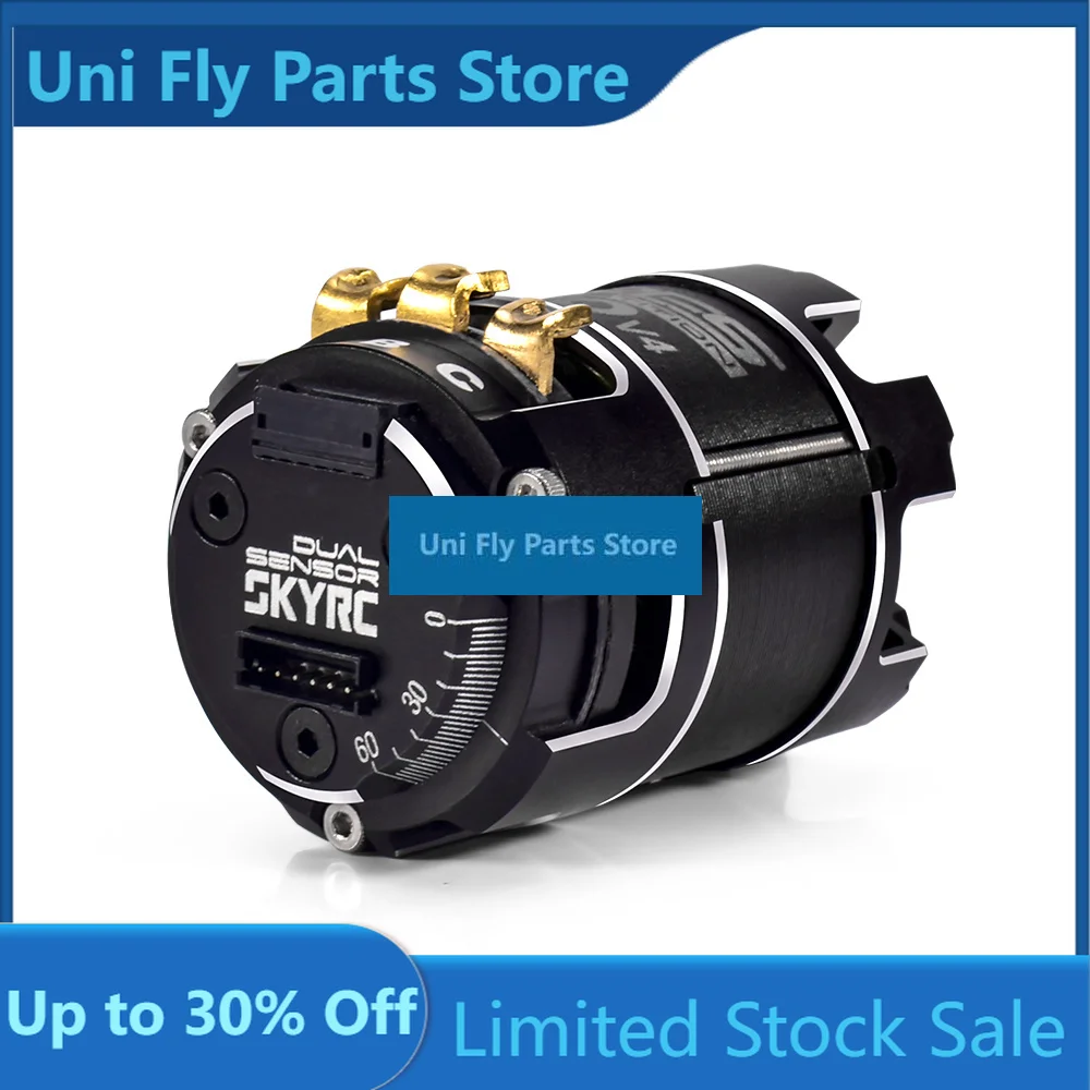 UniFlySKYRC ARES PRO4 540 Sensored Brushless Motor ROAR Certified SPEC & MODIFIED Adjustable Timing Dual Sensor Ports For 1/10 R