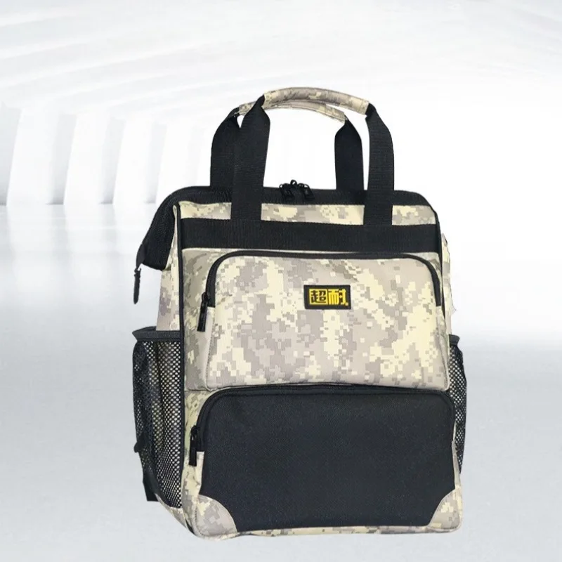 

Портативный прочный рюкзак, сумка для инструментов, утолщенная, износостойкая, профессиональная сумка для хранения электрика, многофункциональные большие сумки