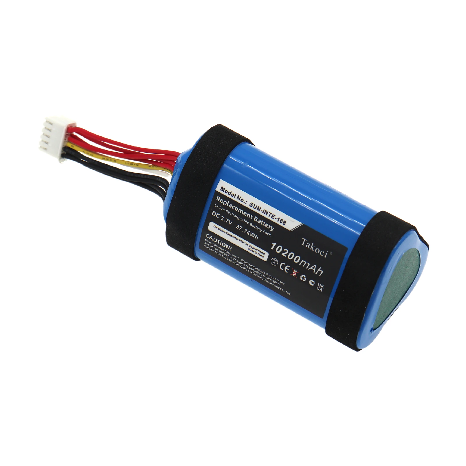 Replacement Battery for JBL  Pulse 4 SUN-INTE-168 3.7V/10200mAh image 2
