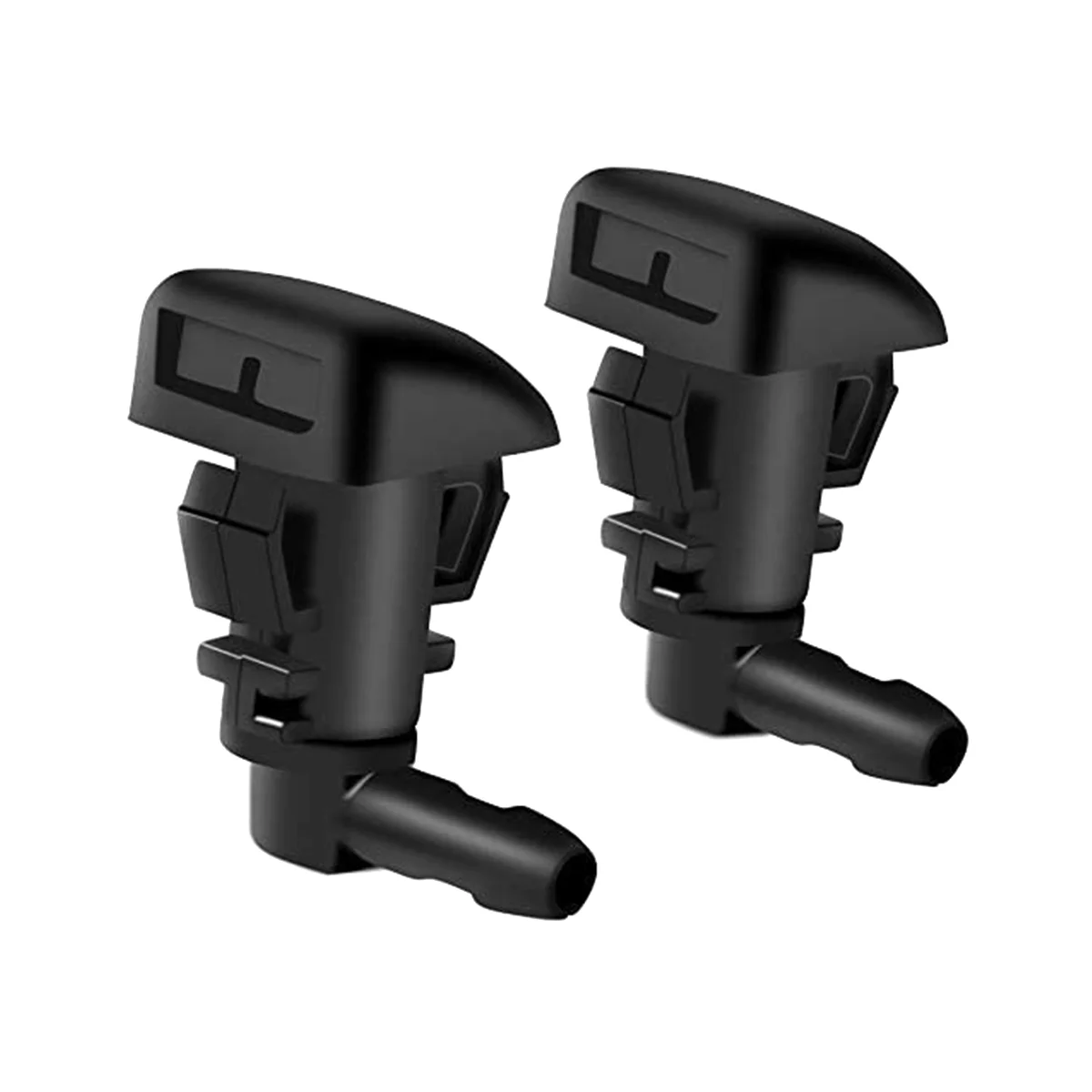 

2Pcs Front Windshield Washer Nozzles for Ford Fusion Mercury Milan Lincoln MKZ 2008-2012 8E5Z17603A