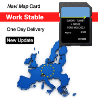 MCA 2022 Naving Sat Nav Europe for Ford Sd Card Maps Mondeo Kuga Focus C-Max S-Max (2010-14)