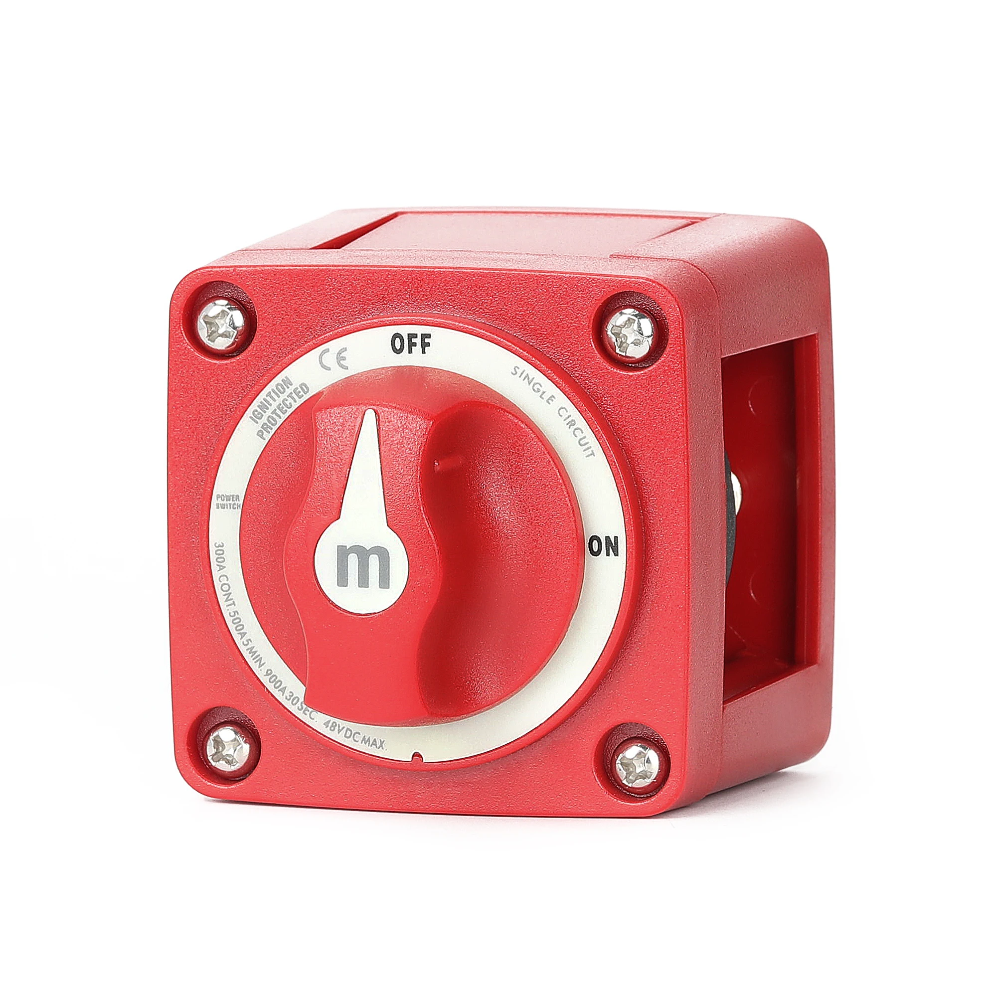 12-48V 300A Battery Switch Heavy Duty Power Cut Off Switch Disconnect Battery Switch On Off For Car Boat RV