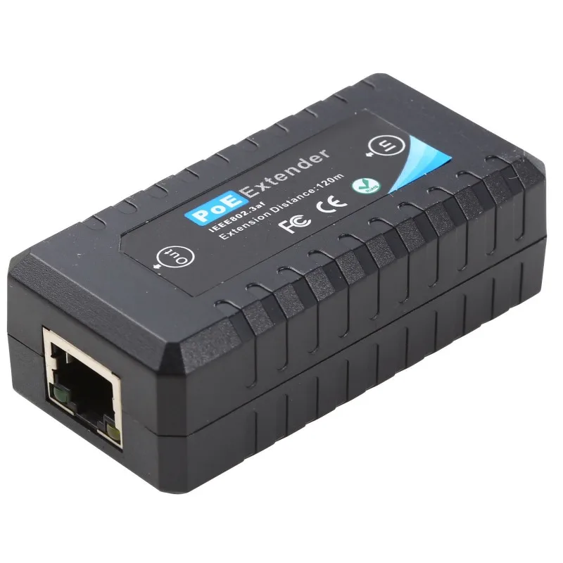 ESCAM 1 Port 10/ 100M PoE Extender IEEE 802,3 af Für Ethernet Security Systeme IP Kamera
