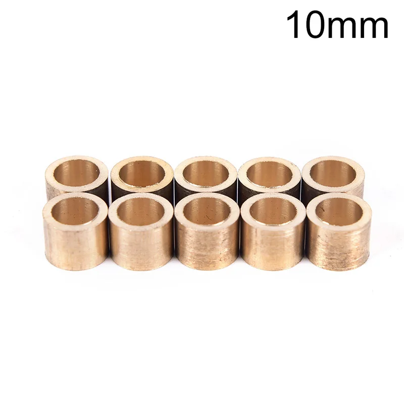 10pcs Billiards Snooker Brass Ferrule Snooker Pool Cue Ferrule Cue Repair Tool