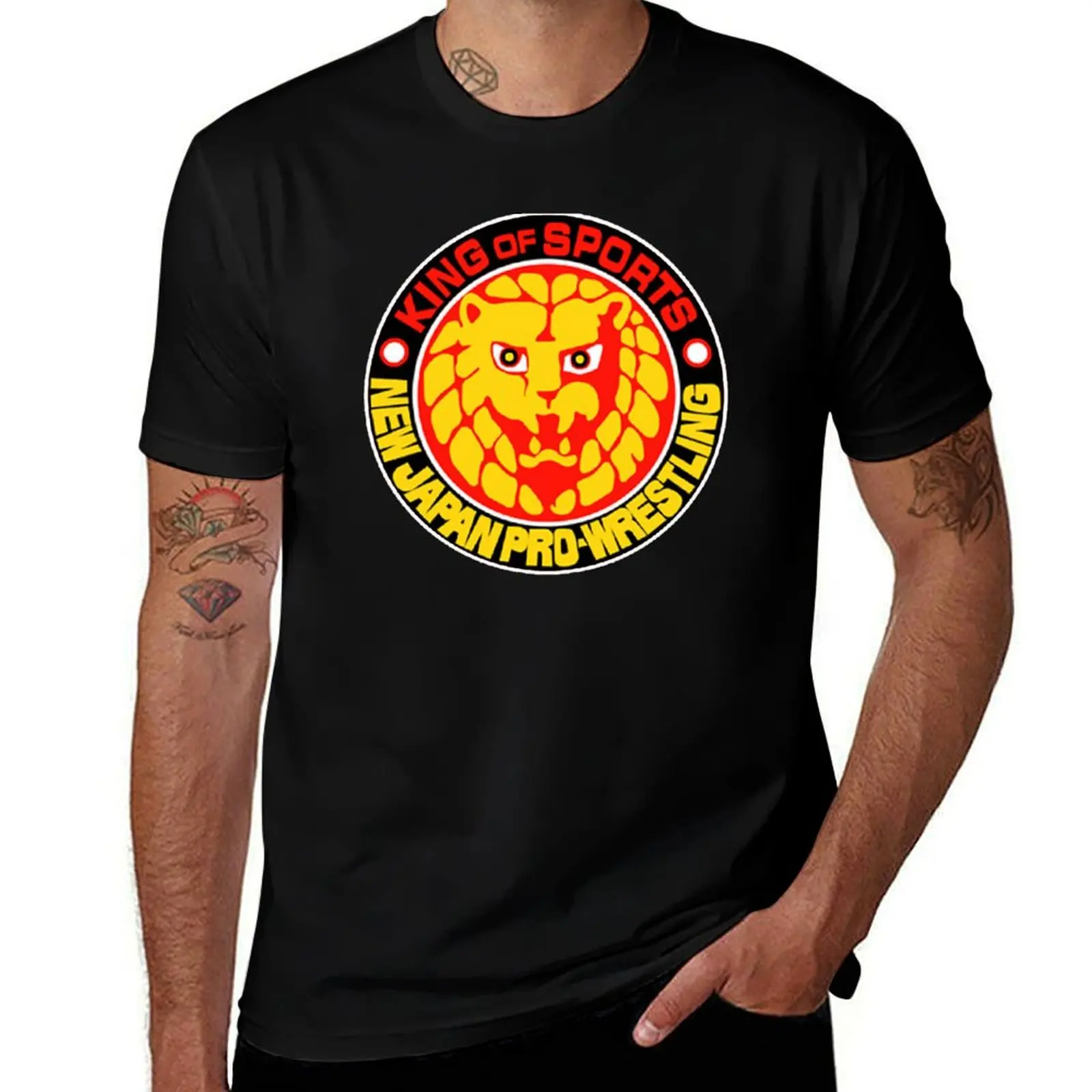 

Japan Pro Wrestling T-Shirt man t shirts for men casual t shirts for man graphic cars T-Shirt