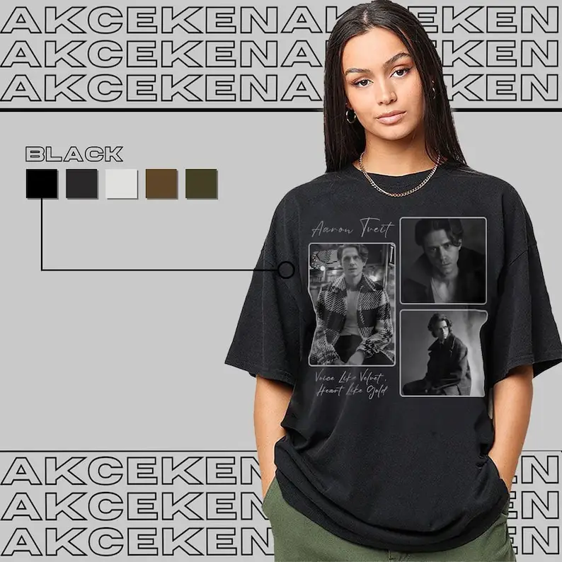 Vintage Aaron Tveit T-Shirt, St. Patricks Day Gift for Women And Men