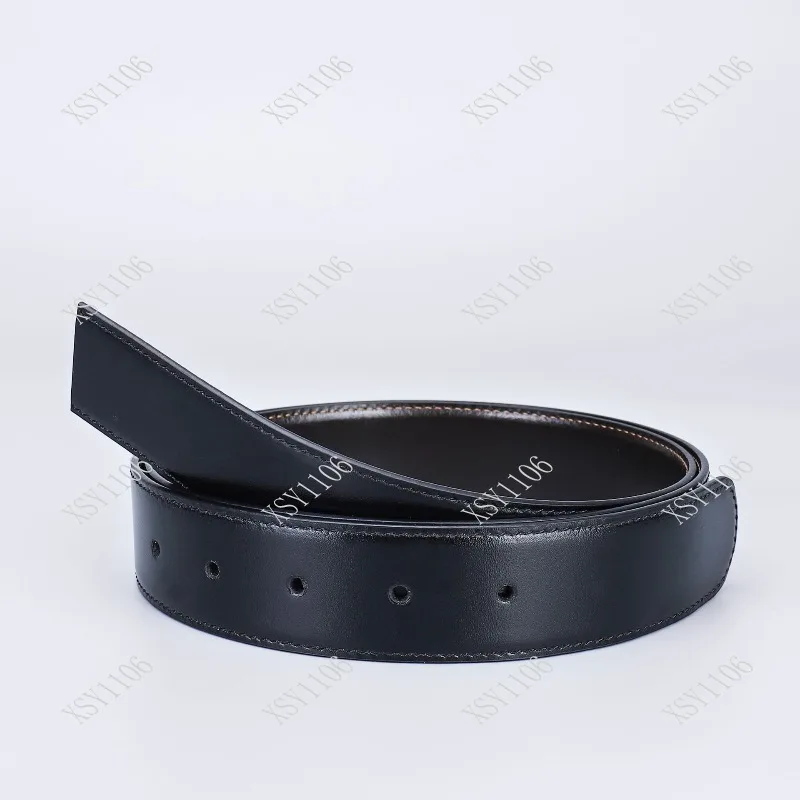 Women's Black Cowhide Leather Belt 3.0cm round End Waist Strap for Jeans Daily Wear Fashion Accessory
